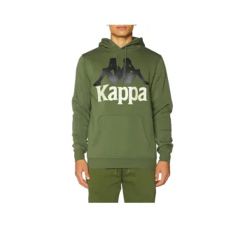 Kappa Authentic Malmo 2 Hoodie Sweatshirt Men's Green
