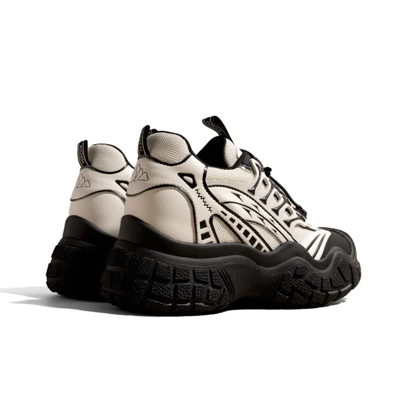 KODI Slip Resistant, Abrasion Resistant, Breathable Low Top Chunky Sneakers Women's-4