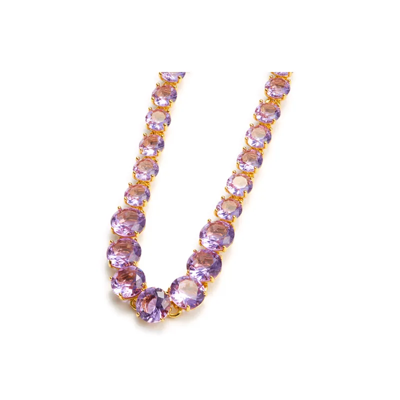 LES NEREIDES Glass Bracelets Women's Purple-1