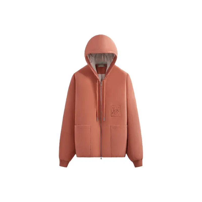 KITH Puffed Suede Jaysen Zip Hoodie-0