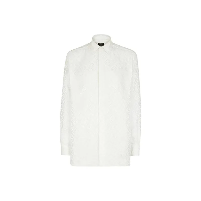 FENDI Shirts Men White-0