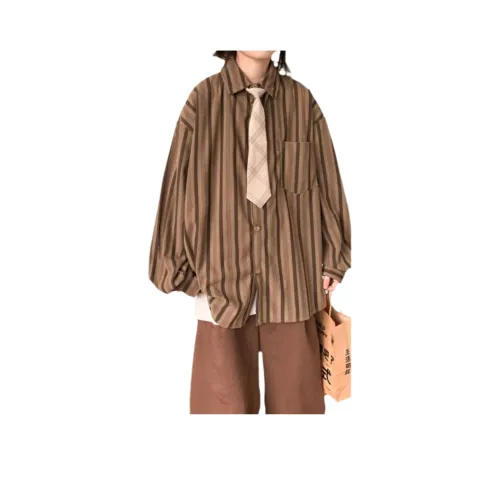 TIMD Tunic shirts Unisex Brown