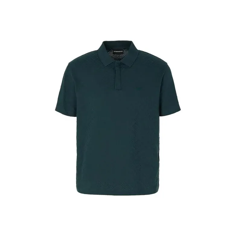 EMPORIO ARMANI Polo Shirts Men Green-0