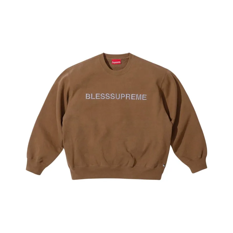 Supreme Bless Crewneck-2
