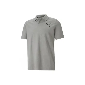 PUMA Essentials Pique Polo Shirt Men's Gray