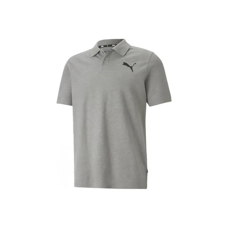 PUMA Essentials Pique Polo Shirt Men's Gray-0