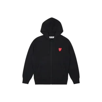 CDG Play Sweatshirt Unisex Black