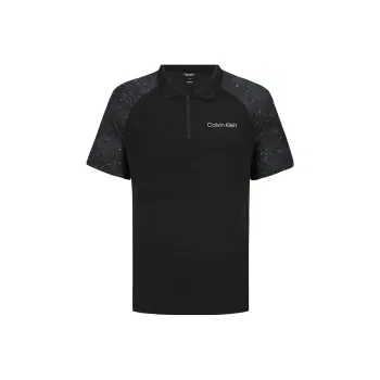 Calvin Klein Polo Shirts Men Black