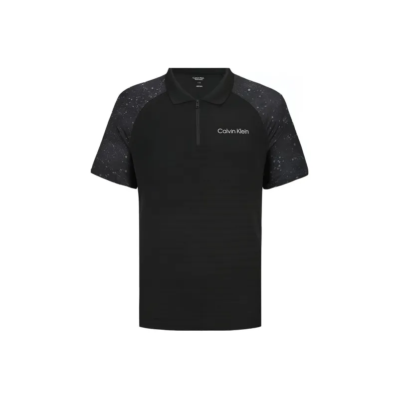 Calvin Klein Polo Shirts Men Black-0