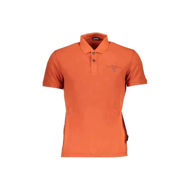 Napapijri Polo Shirt Men's Orange-0