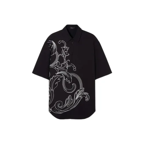 VERSACE Shirts Men Black