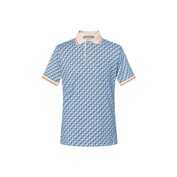 GUCCI SS23 Polo Shirt Men's Light Blue