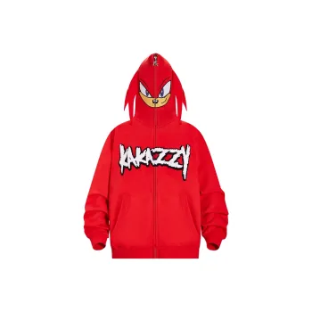 KAKAZZY Sweatshirts Unisex Red