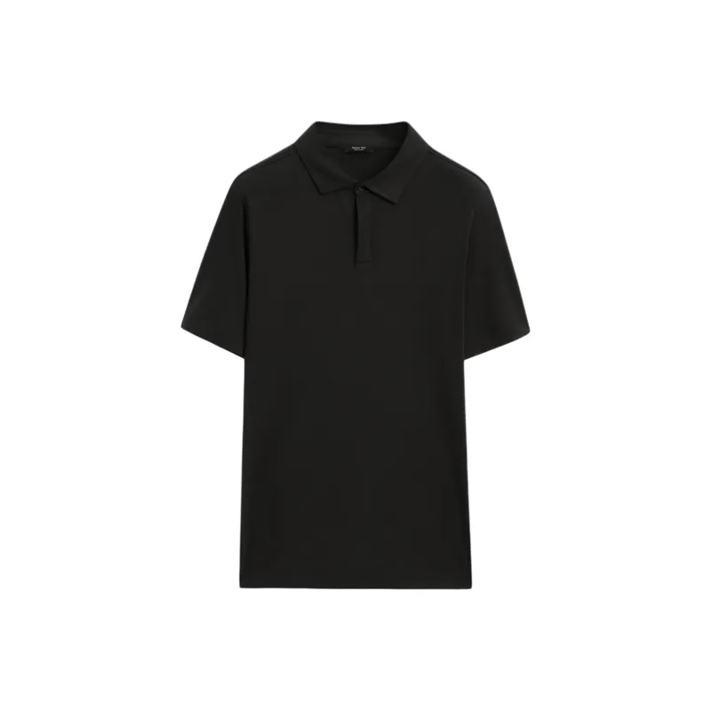 Massimo Dutti Polo Shirt Men's Dark Gray-0