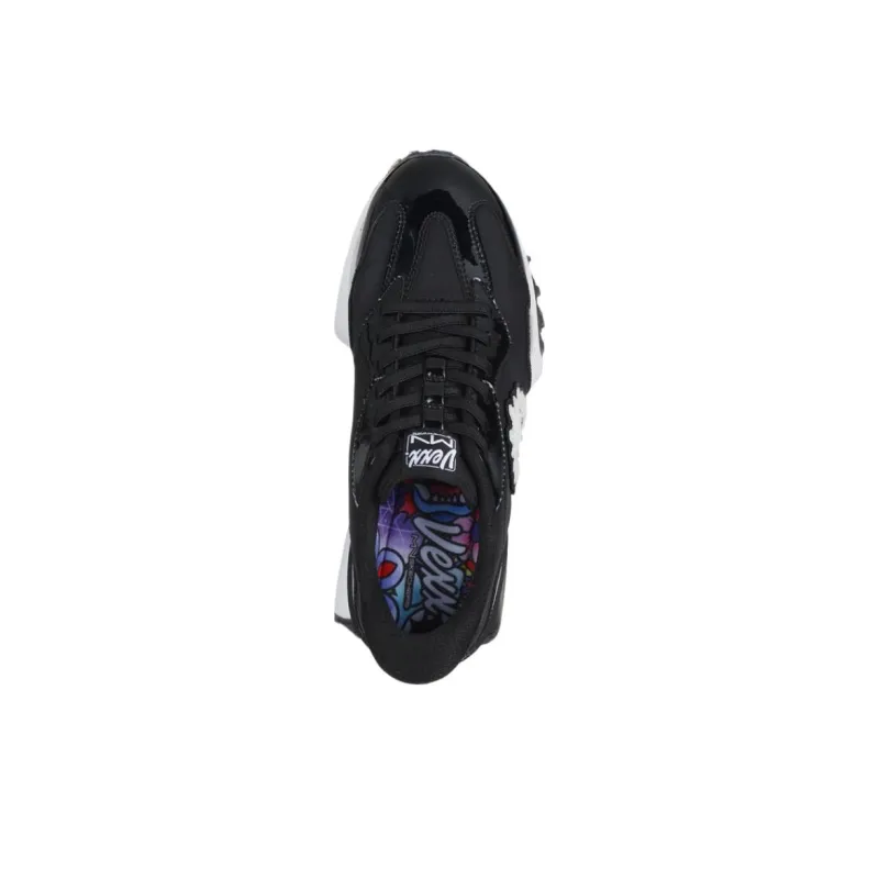 Vexx x Skechers Anti Slip Wear Resistant Low Top Casual Shoes Women's Black-3
