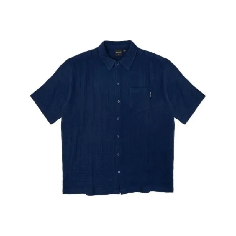 Daily Paper Enzi Seersucker Cotton Shirt-0