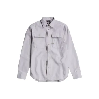 G STAR RAW Shirt Men's Light Gray
