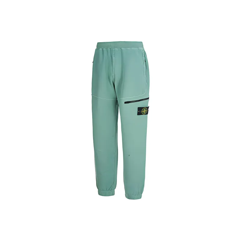 STONE ISLAND Sweatpants Men's Verdant Green-2