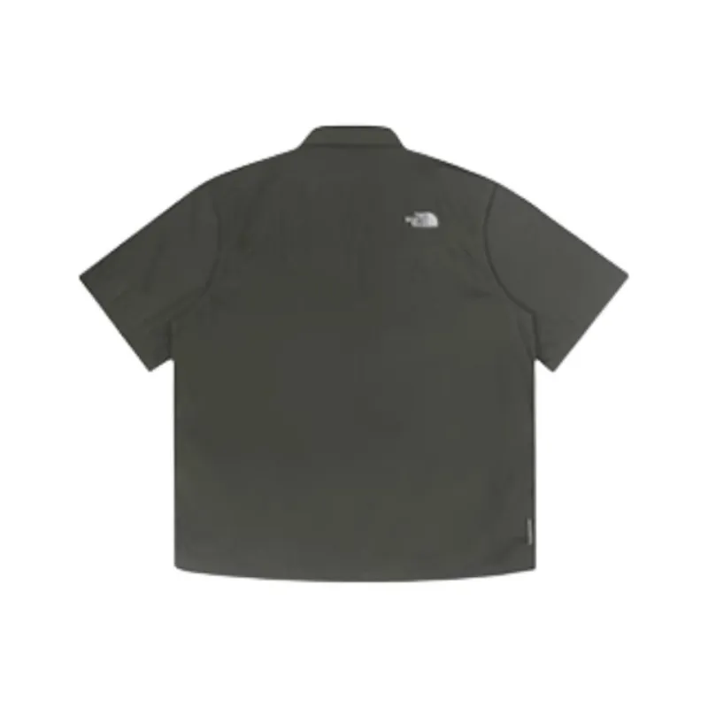 THE NORTH FACE Shirt Men's Gray Umber Green-4