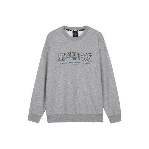 Skechers Sweatshirt Unisex Medium Heather Gray