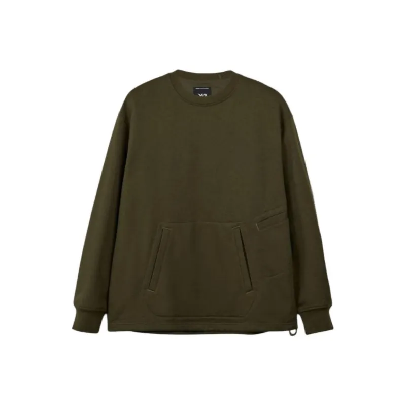 Y 3 Free Shipping With AdiClub Y 3 Loose Crew Sweater-0