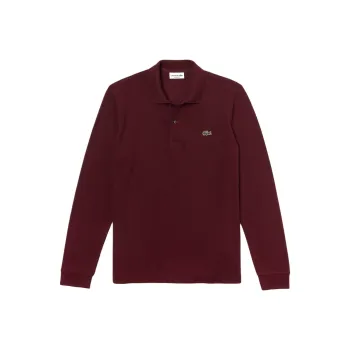 LACOSTE Polo Shirt Men's Burgundy
