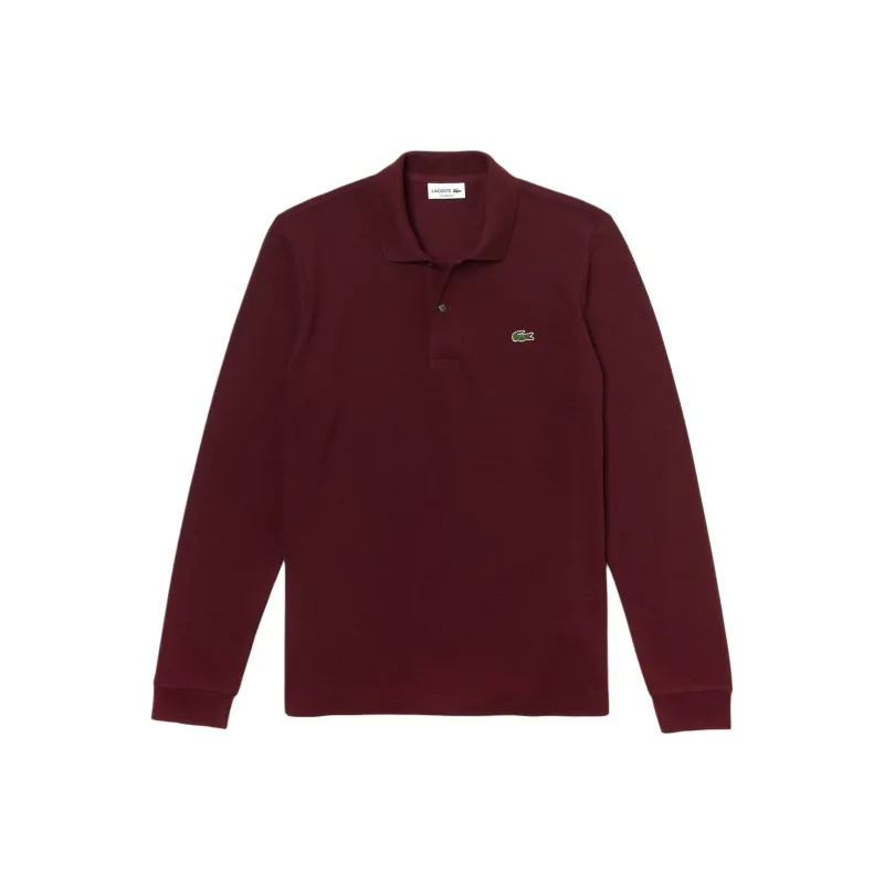 LACOSTE Polo Shirt Men's Burgundy-0