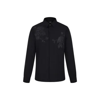 RARE Long Sleeved Shirt Men's Black