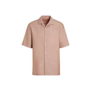 Zzegna Shirts Men Dark Beige