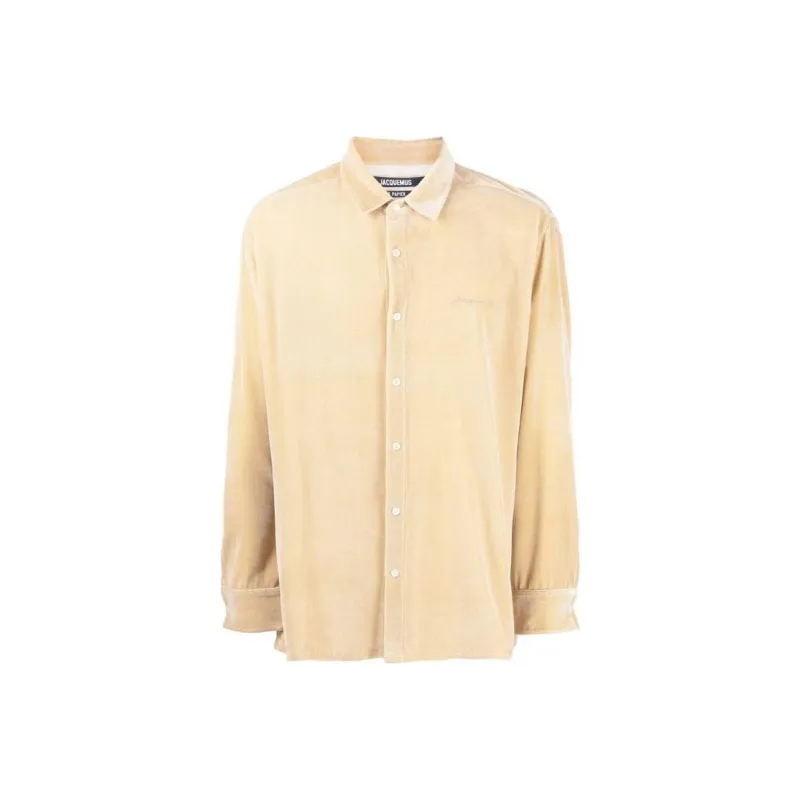 Jacquemus Shirts Men Yellow-0