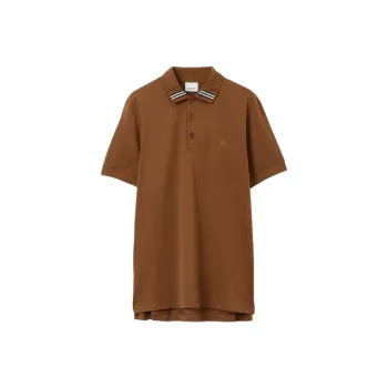 Burberry EKD embroidered Cotton blend Polo Shirt