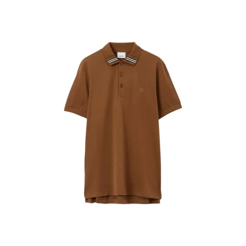 Burberry EKD embroidered Cotton blend Polo Shirt-0