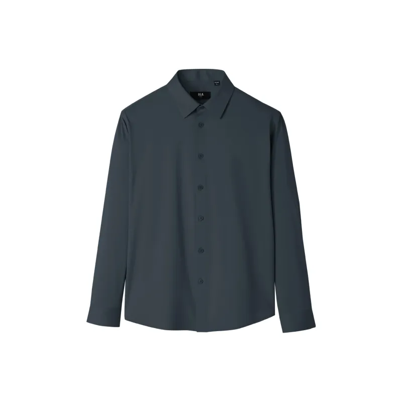 HLA Long Sleeved Fashion Shirt Men's-6