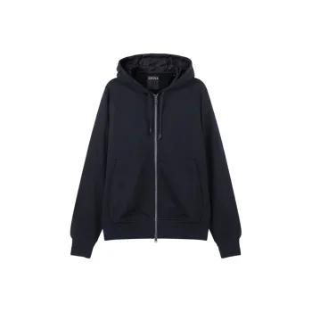 Zegna SS24 Sweatshirt Men's Navy