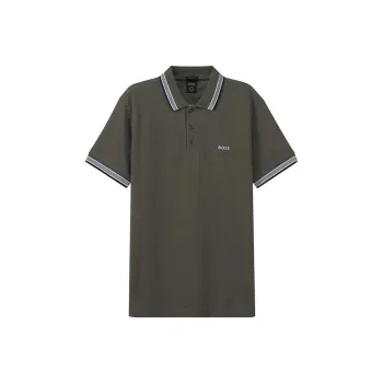 HUGO BOSS Polo Shirts Men Army Green