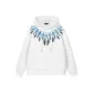 White (Hoodie with Fleece Lining)
