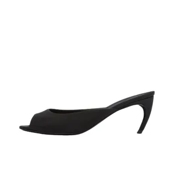 The Attico Slip Resistant Slide Slippers 6.5cm Women's Black