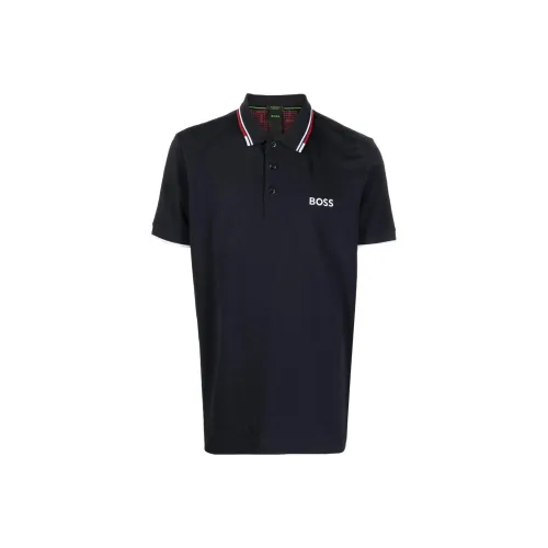 HUGO BOSS Logo embroidered Polo Shirt
