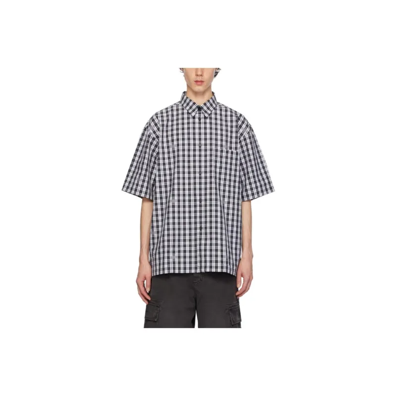 Givenchy 4G Checked Cotton Shirt-0