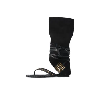 ZARA LIMITED EDITION Roman Sandals Women's Black