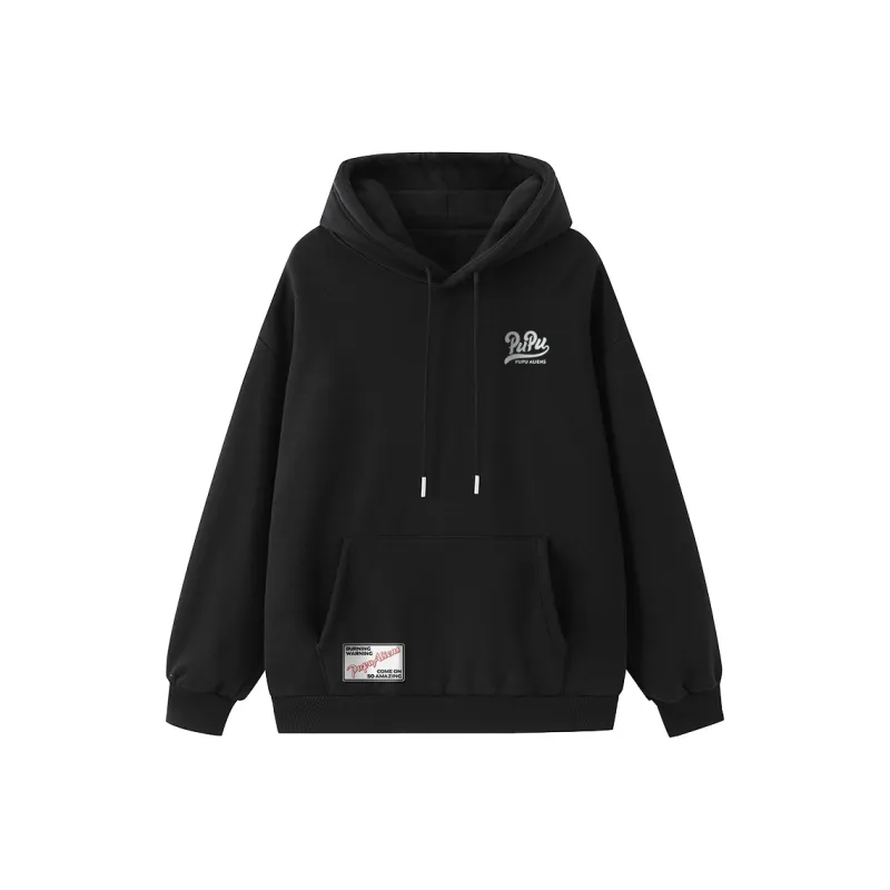 PUPU ALIENS Sweatshirt Unisex Black-0