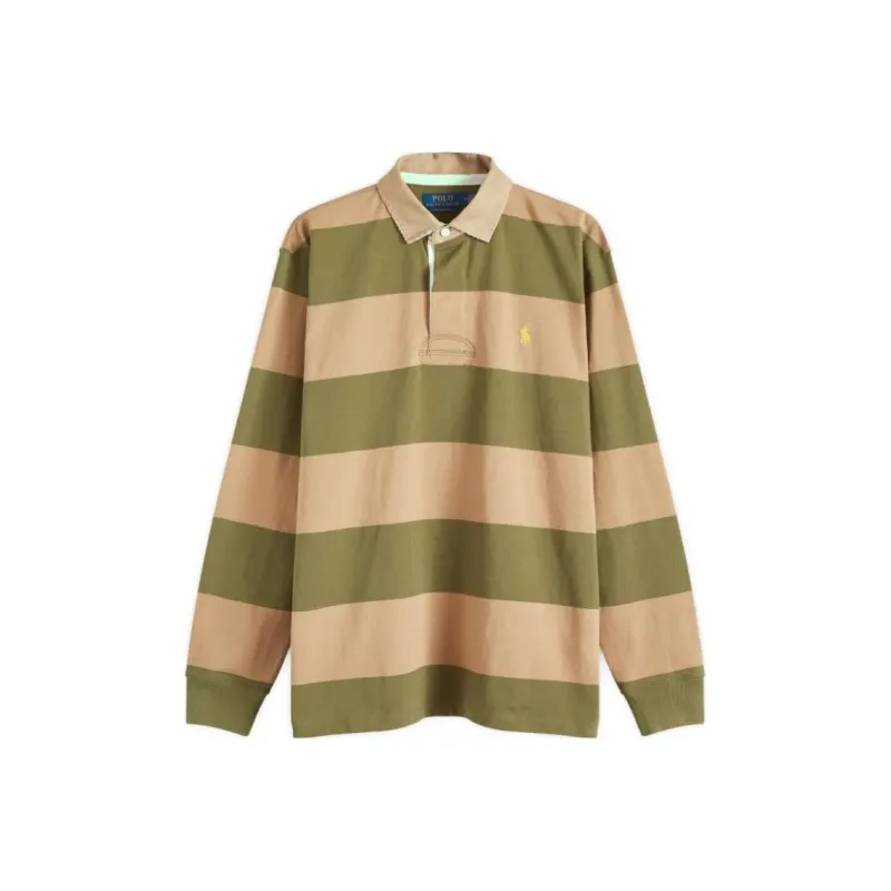 Polo Ralph Lauren Long Sleeve Stripe Rugby Shirt-0
