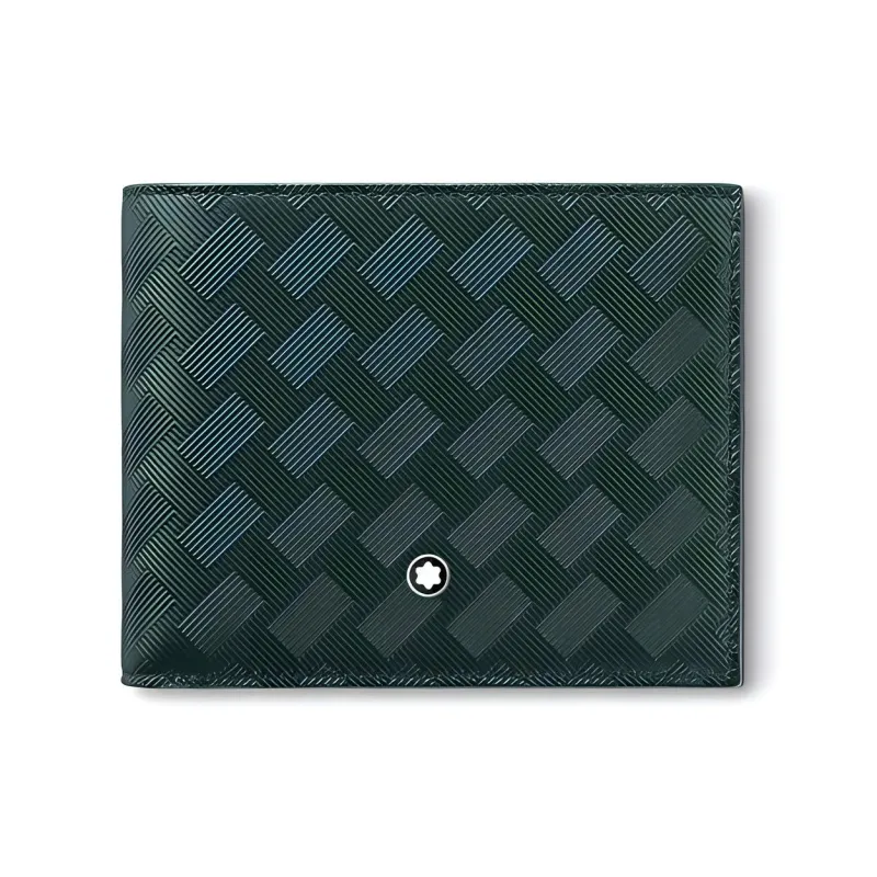 MONTBLANC Cow Leather Wallet Men's British Green-0