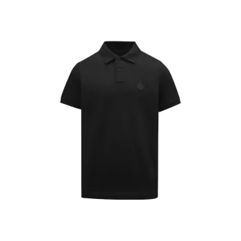 Moncler Polo Shirts Men Black