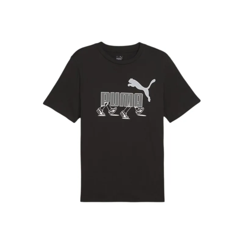 PUMA GRAPHICS SS25 T Shirt Men's Black-0