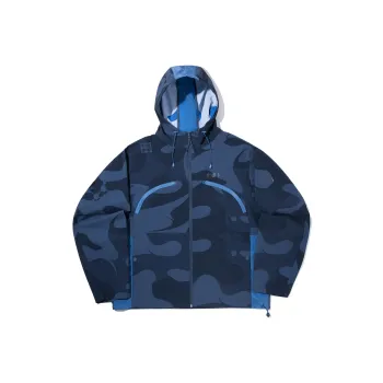LiNing Jackets & Coats Men's Camouflage Blue/Star Royal Blue