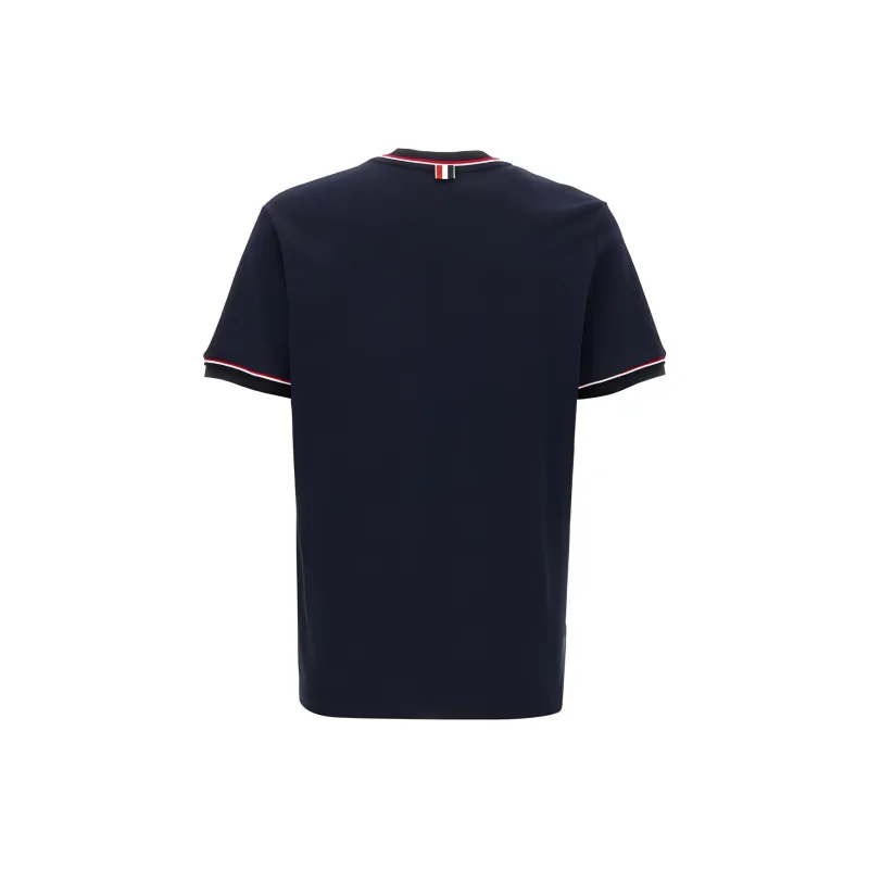 THOM BROWNE Milan Striped Crewneck T Shirt-1