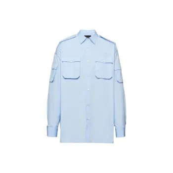 PRADA Flap Pocket Long-Sleeved Shirt