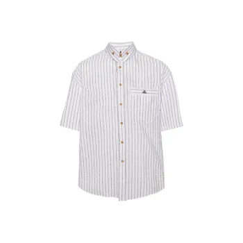 Vivienne Westwood Stripped Krall Organic Cotton Shirt