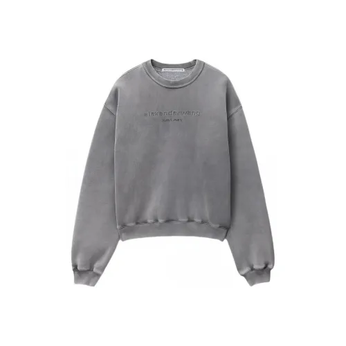 Alexander Wang Logo embossed Acid Sweatshirt